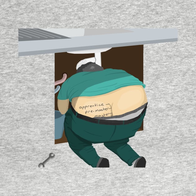 school of plumbers - Lesson one: ass crack by gazonula